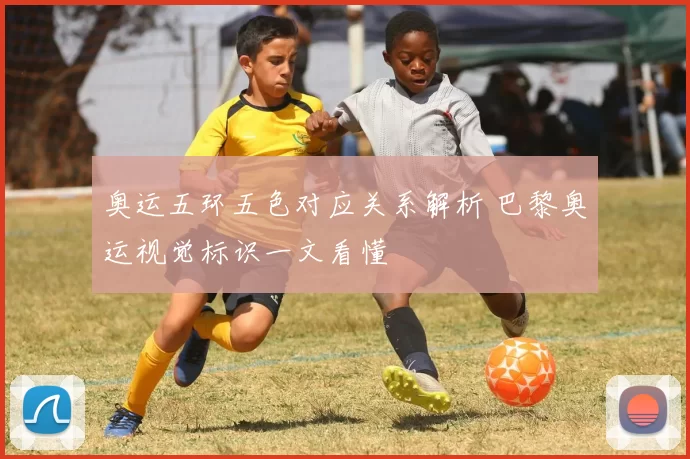 奥运五环五色对应关系解析 巴黎奥运视觉标识一文看懂